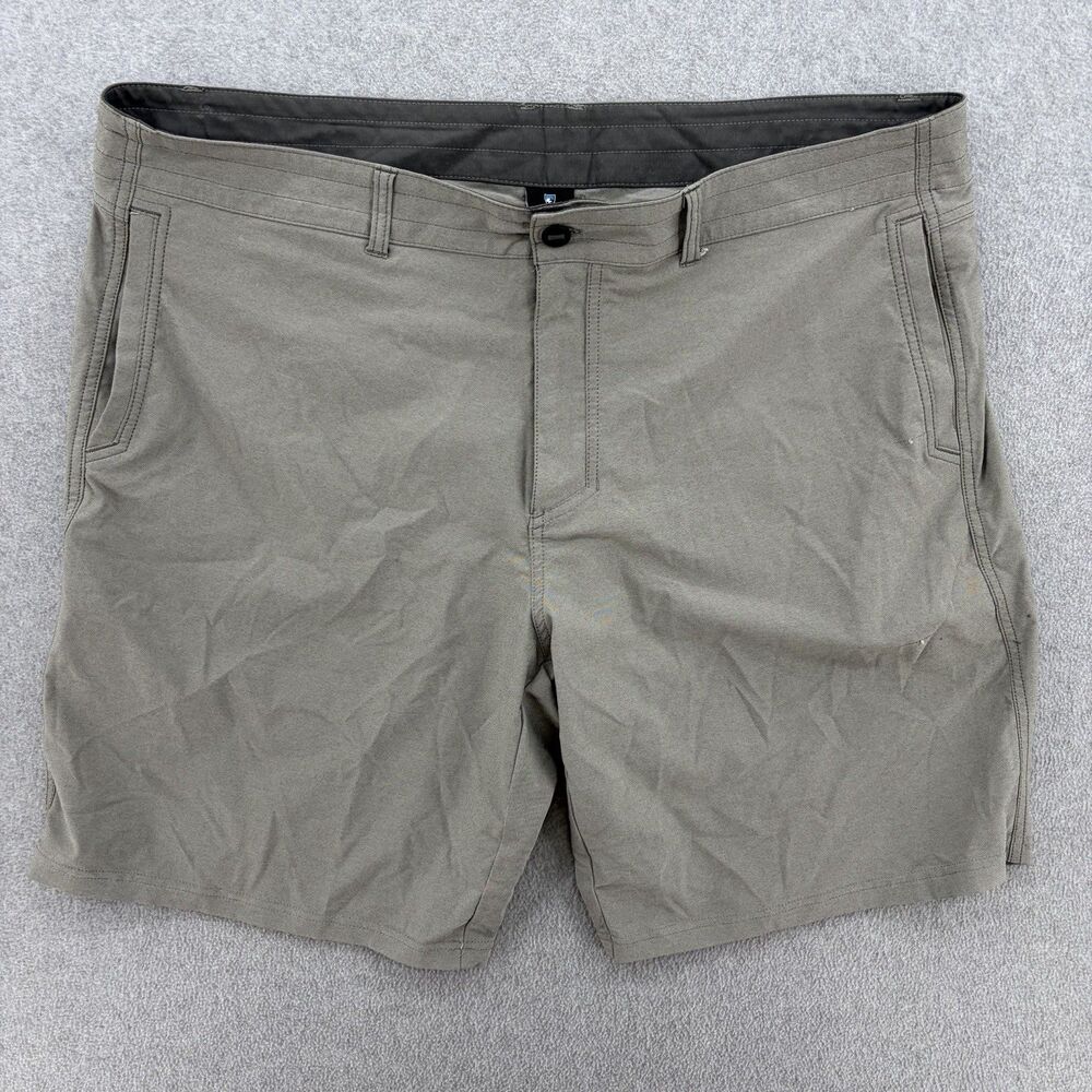 Kuhl Upshift Shorts Mens 42x10 Gray Stretch Hiking Outdoor Performance Quick Dry